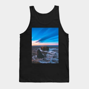 View of Pokeshaw Rock, New Brunswick Canada V2 Tank Top